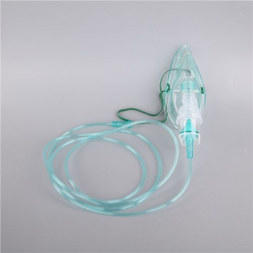 Medical Disposable Adult Pediatric Aerosal Nebulizer Mask 0.3ml/min Atomization Rate