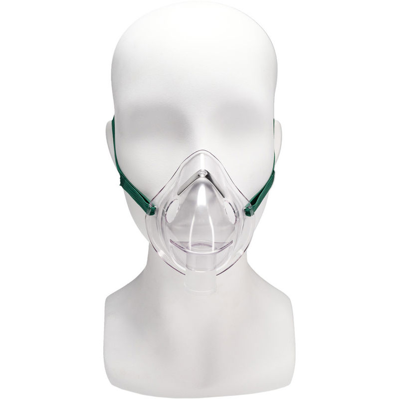 Wholesale Cheap Prices Transparent Medical Material PVC Oxygen Mask For Hospital With 2.1m Tubing