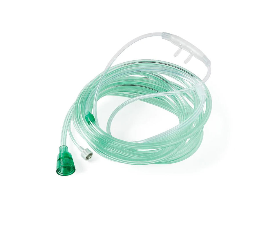 Disposable Soft Prong O2+CO2 Sampling Cannula For Adult Child With 2.1 Tube