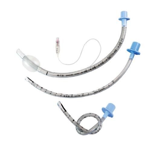 3mm-9mm Medical PVC Reinforced Cuffed Endotracheal Tube With A Spiral Wire