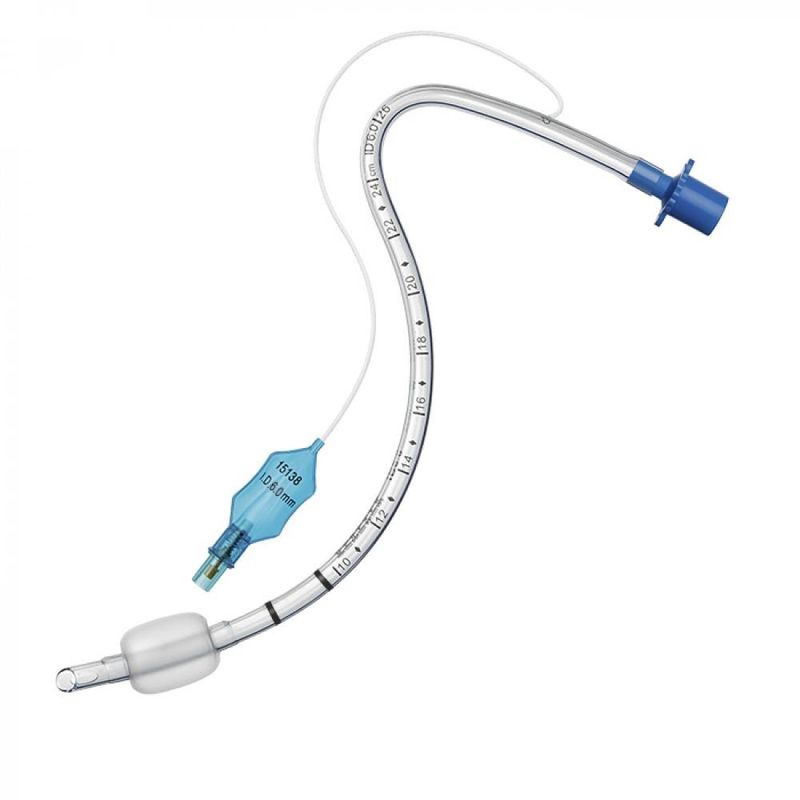 3.0mm - 10.0mm Disposable Medical Cuffed Nasal Preformed Tracheal Tube For Medical Use