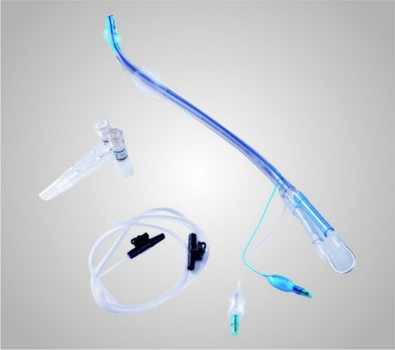 35mm Endobronchial Tube Surgical Consumables PVC Silicone Double Lumen Endobronchial Tube for medical use