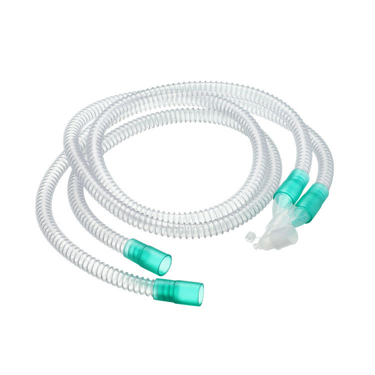 1.5m / 1.8m Disposable Reinforced PVC Anesthesia Circuirt For Adult / Pediatric Use