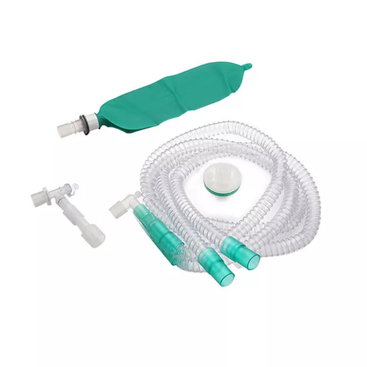 Disposable Medical Adult 1.5m  Anesthesia Breathing Circuit-Set Expandable Circuit With Mask Breathing Bag