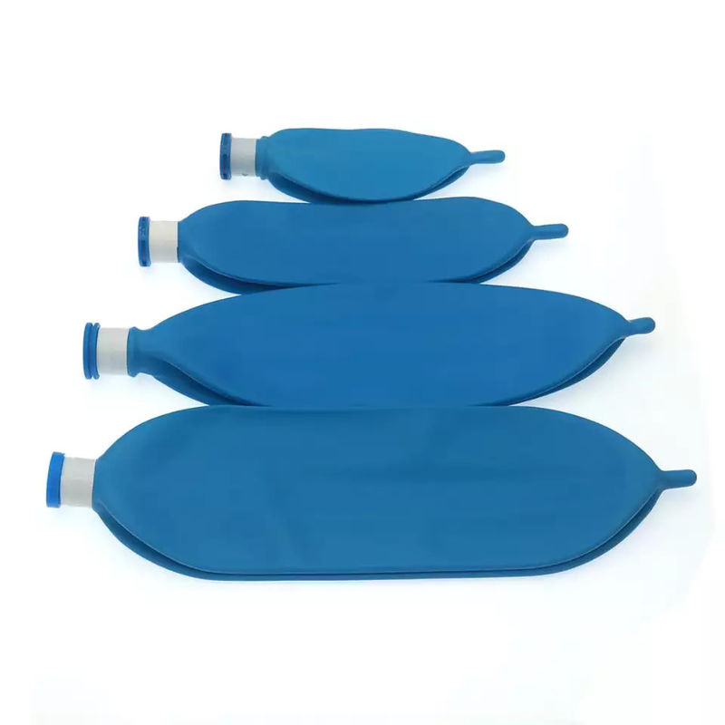 Disposable 0.25L  0.5L 1L 2L 3L Latex Breathing Bag For Anesthesia Breathing System