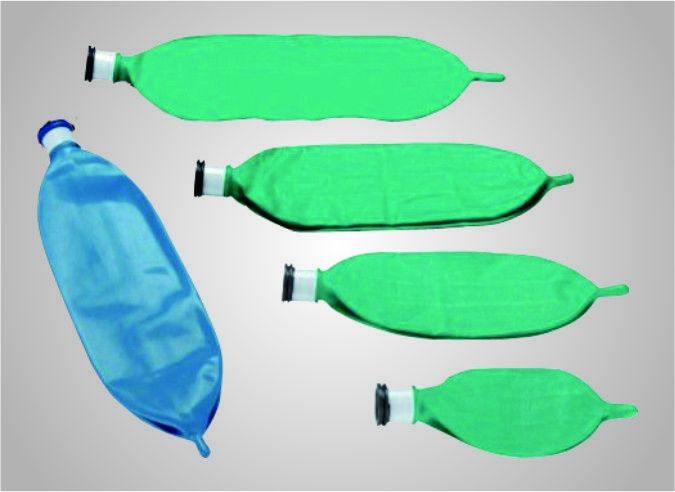 Disposable 0.25L  0.5L 1L 2L 3L Latex Breathing Bag For Anesthesia Breathing System