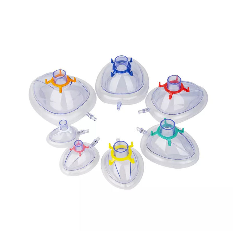Anaesthesia Mask Medical PVC Neonate Infant Pediatric Adult Air Cushion Anesthesia Mask