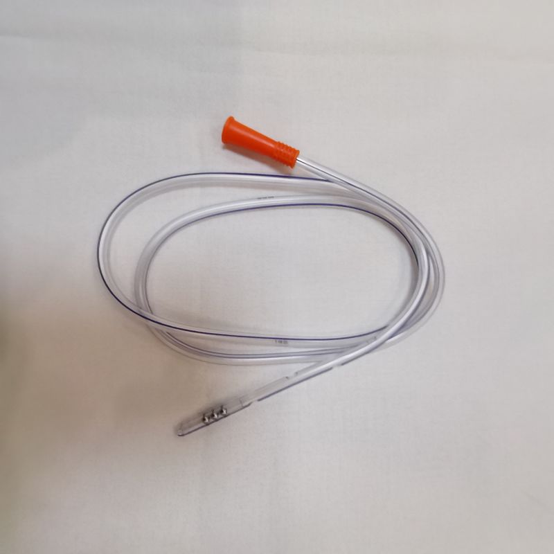 PVC Enteral Feeding Tube Gravity Gastrostomy Stomach Tube Sizes Fr16 With Guide Wire