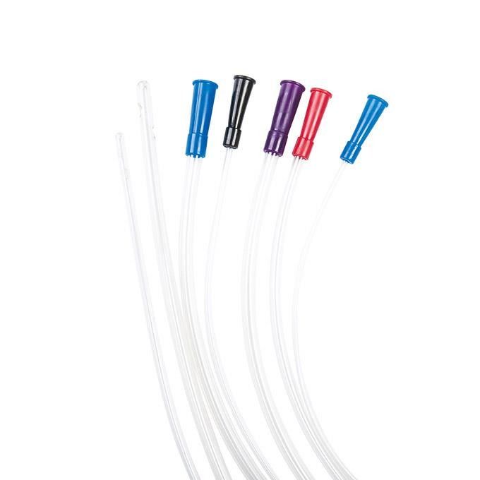 6Fr 8Fr 10Fr 12Fr 14Fr 16Fr 18Fr 20Fr 22Fr PVC Plain Type Connector Suction Catheter