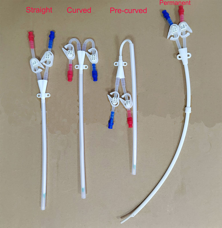 Medical Disposable Double Lumen 12F 20cm Hemodialysis Catheter Kit