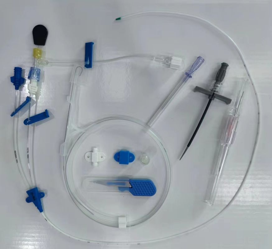 Medical Iv Cannula Hospital Intravenous Central Venous Catheters Triple Lumen Central Venous Catheter Set