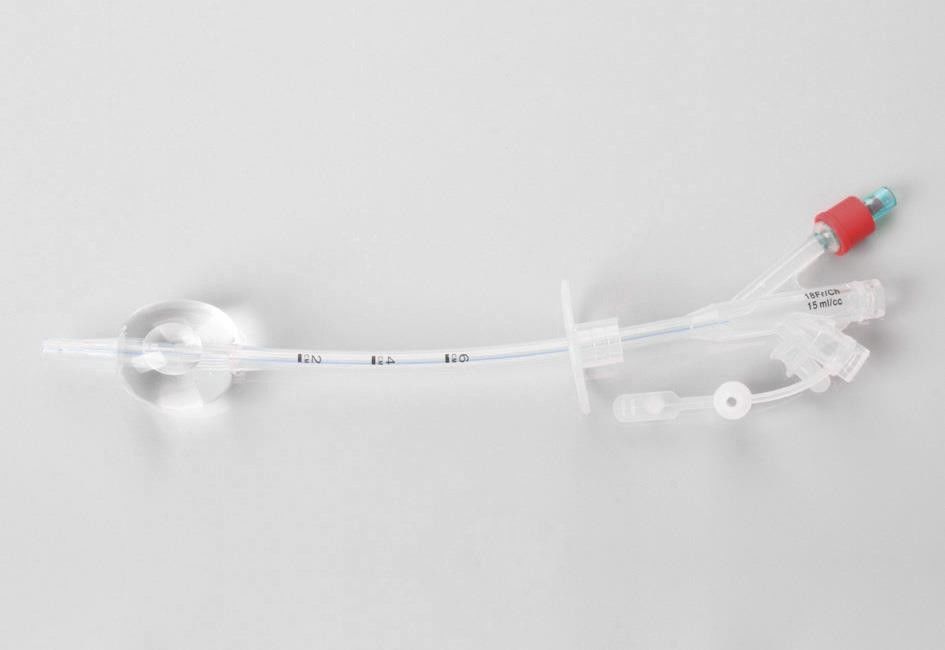 Medical Silicone Gastrostomy Feeding Tube PEG For Percutaneous Endoscopic Gastrostomy Different Sizes