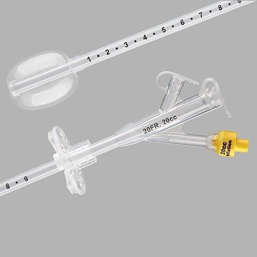 Medical Silicone Gastrostomy Feeding Tube PEG For Percutaneous Endoscopic Gastrostomy Different Sizes
