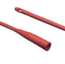 6Fr 10Fr 24Fr One Way Latex Foley Catheter With Red Color Length 270mm 400mm