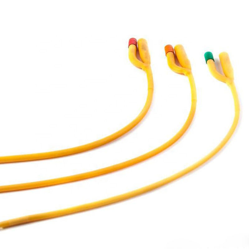 Two Way Latex Foley Catheter Disposable Sterile 100% Silicone Coated Latex Foley Balloon Catheter