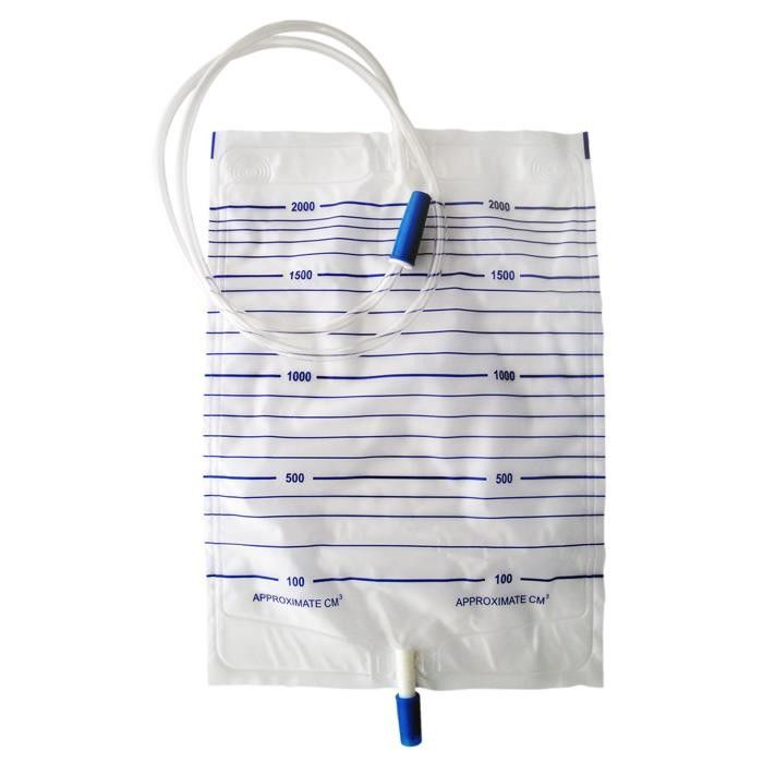2000ml PVC Adult Urine Collection Bag Disposable Urine Bag
