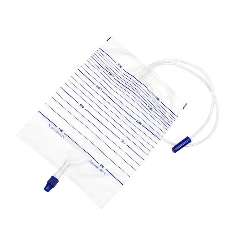 2000ml PVC Adult Urine Collection Bag Disposable Urine Bag