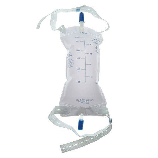 Medical Disposable Urine Leg Bag Foley Catheter Leg Bag 600ml 750ml 1000ml