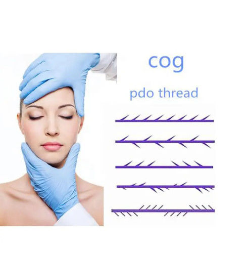 Pdo barbed knotless barbed surgical suture Bi/Uni-directonal absorbable knotless barbed PDO suture