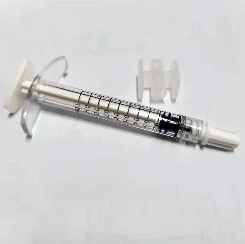 1ml 3ml 5ml 10ml 20ml High Transparent PC Luer Lock Beauty Syringe Mono Screw For Cosmetics